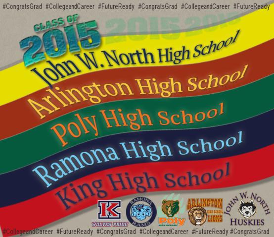 RCOE's tweet photo. #CongratsGrads @RUSDLink @PHSBears today:#AHSlions #KingWolves & WED: @ramonarams @JWNorthHS #co2015 #FutureReady http://t.co/zsxt7tOxzD