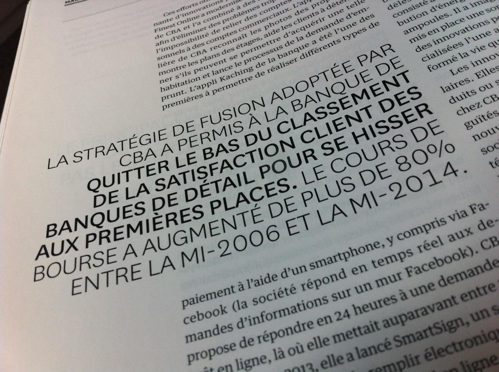 #omnicanal #multicanal #digital #banque #innovation Harvard Business Review juin-juillet 2015