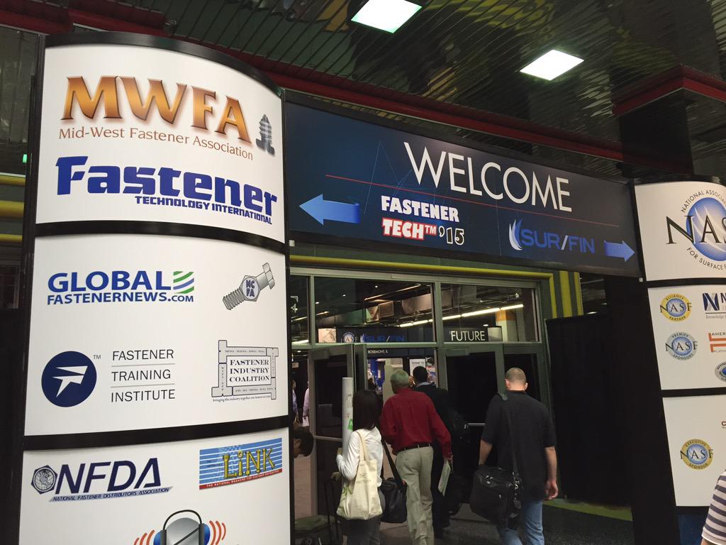 OfficialLinkMag's tweet image. #FastenerTech15 opening soon.