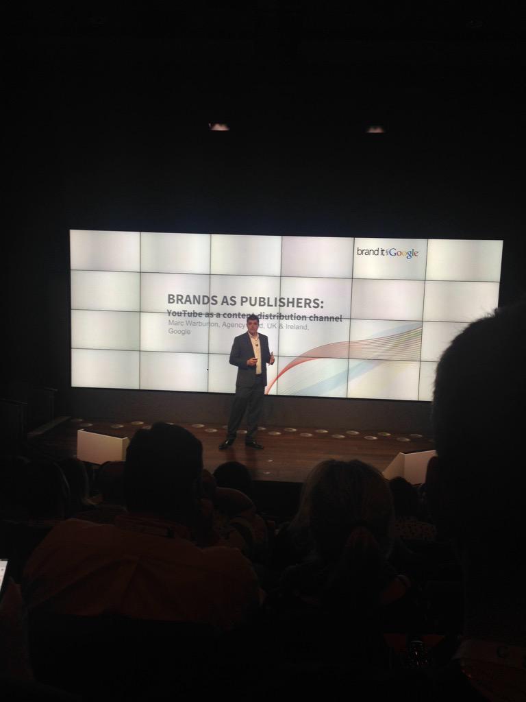 SamarLayoun's tweet photo. #youtube a content platform like no other #branditwithgoogle http://t.co/8x018zXswz