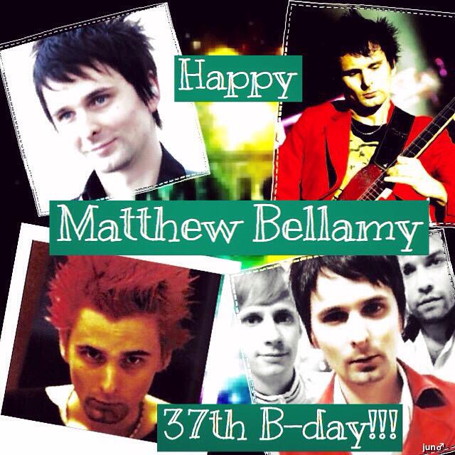 Matthew Bellamy 

( V & G of Muse )

Happy 37th Birthday to you!!!

9 Jun 1978 