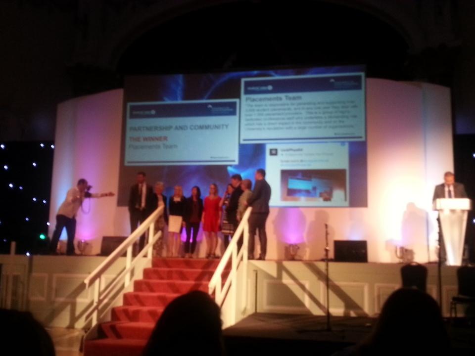 yoursugreen's tweet photo. congratulations to the amazing UoG placements team for all your amazing partnership &amp;community work! #UOGStaffAwards http://t.co/9Cln52UbpL
