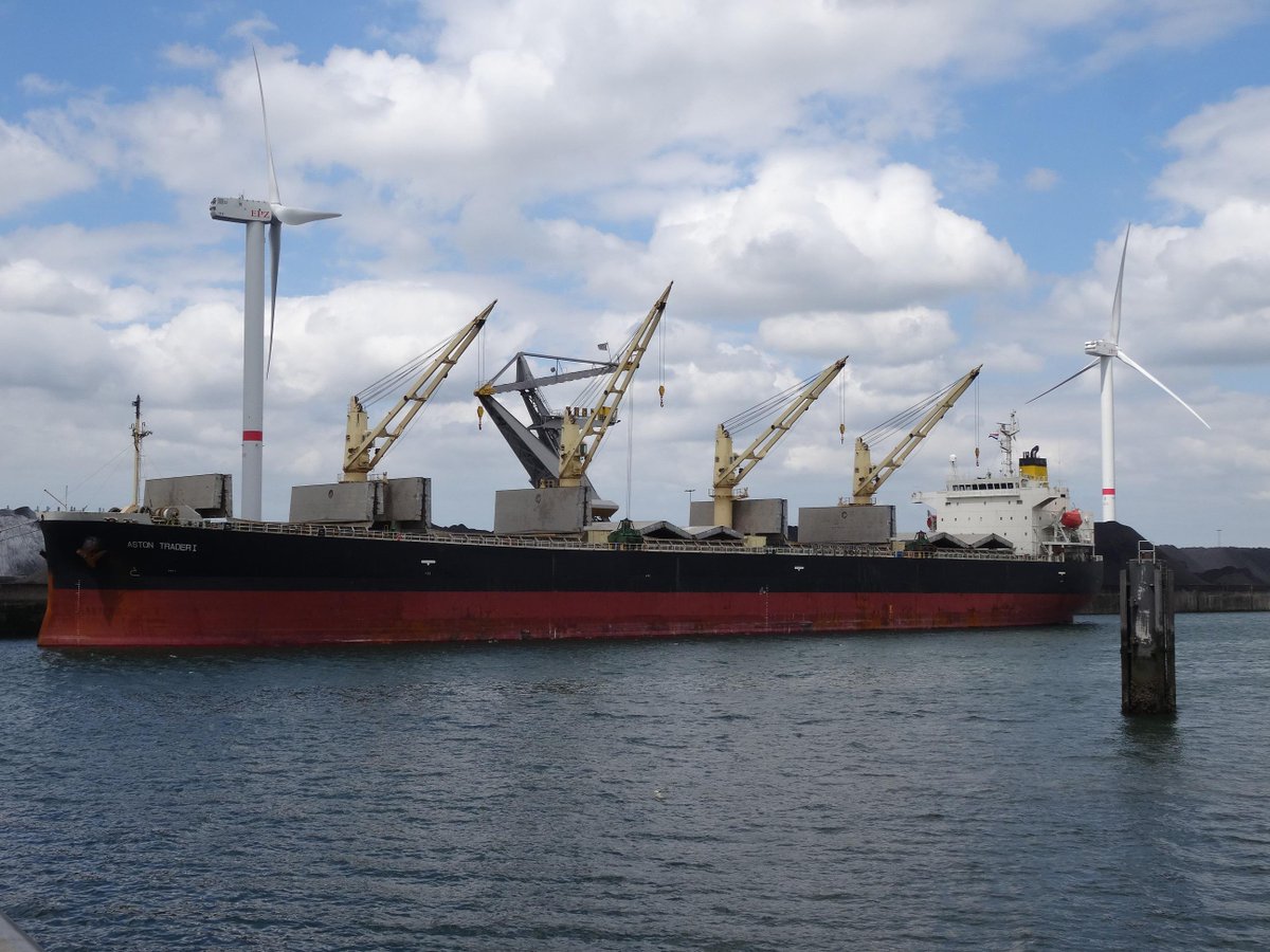 mv Aston Trader I loading <a href="/OvetDryBulk/">Ovet B.V.</a> #Flushing @Zeelandseaports