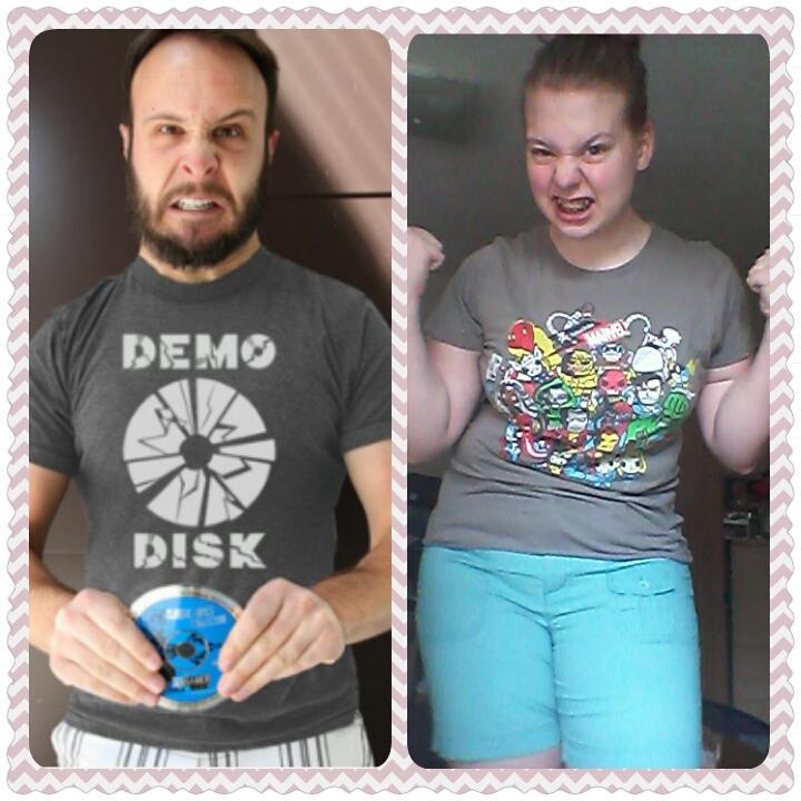 emeraldfjord's tweet photo. Day 3 of dressing like the funhaus crew! I'm sorry for the bright blue shorts ๐ @brucegreene
#funhaus #brucegreene http://t.co/Z3rzFVyfcf