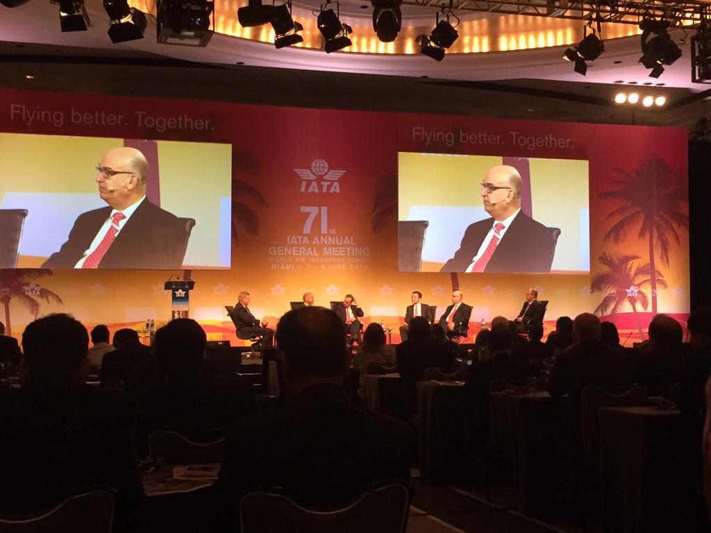 IATA AGM 2015 - last few hours of an interesting event! Flying better! Together!