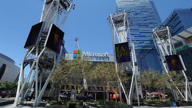 THR's tweet photo. Microsoft Takes Naming Rights to L.A.'s Nokia Theatre (Exclusive) http://t.co/2Mep2XmEmD http://t.co/ixwPJBQmnw