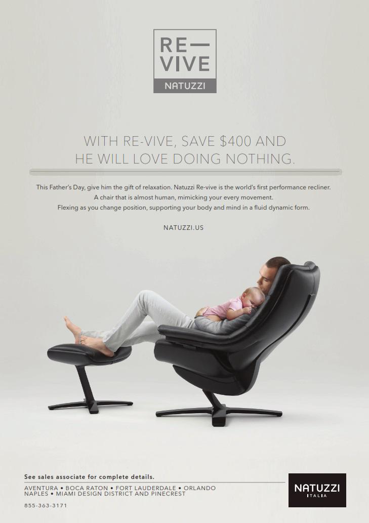 ensemblecollflo's tweet photo. FATHER'S DAY PROMOTION!@Natuzzi #ReVive recliner reacts intuitively to your body's movements. Avail @natuzziflorida http://t.co/6pxnkvsult