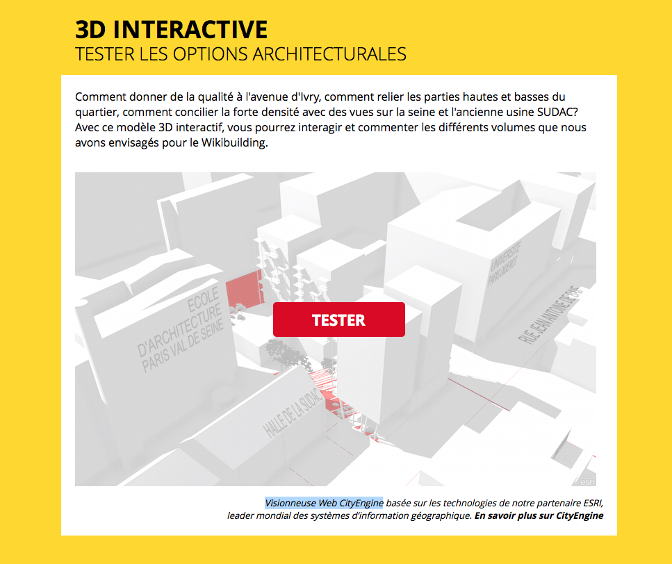 ufomaud's tweet photo. Venez explorer en 3D différentes options du Wikibuilding !  
http://t.co/sffq2qJM5g #reinventerparis #wikibuilding http://t.co/utXCEI5tFc