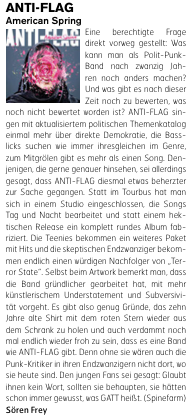 SoerenDelta's tweet photo. Yes: @anti_flag kommen auf Tour. @Fuze_Magazine weiß, warum wir da alle ruhig vorbei schauen können. @uncle_m_music http://t.co/SlFVu8zgYA