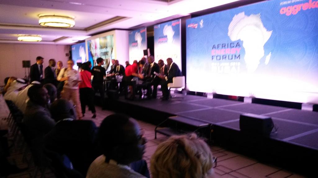 Israfeel_rafa's tweet image. In Dubai now, listening to Ministers from Mali, Dubai, Ghana etc #AEF15 #EnergyNet