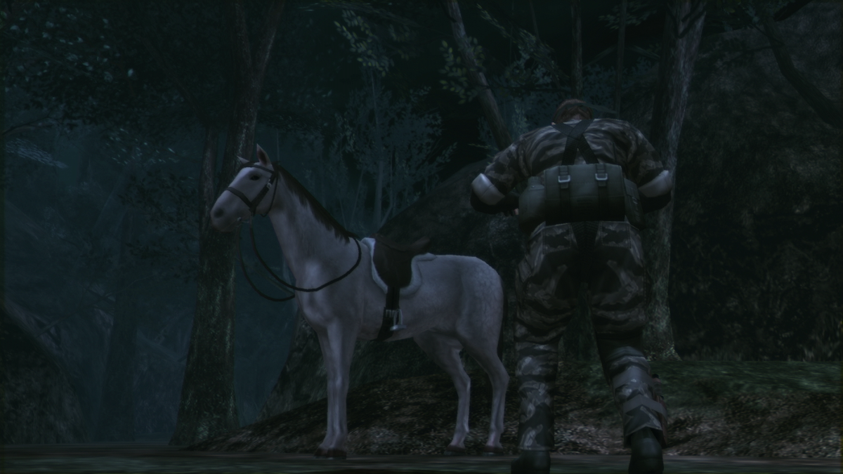 兵隊 燃える男と燃える馬 燃える男の容姿はヴォルギンそのものですが 燃える馬の方は一体なんなのでしょうか スネークと関わりがある馬と言えばmgs3で登場したザ ボスの愛馬 アンダルシアン はpwの時にスネークの手で葬られたはずですが Http T Co