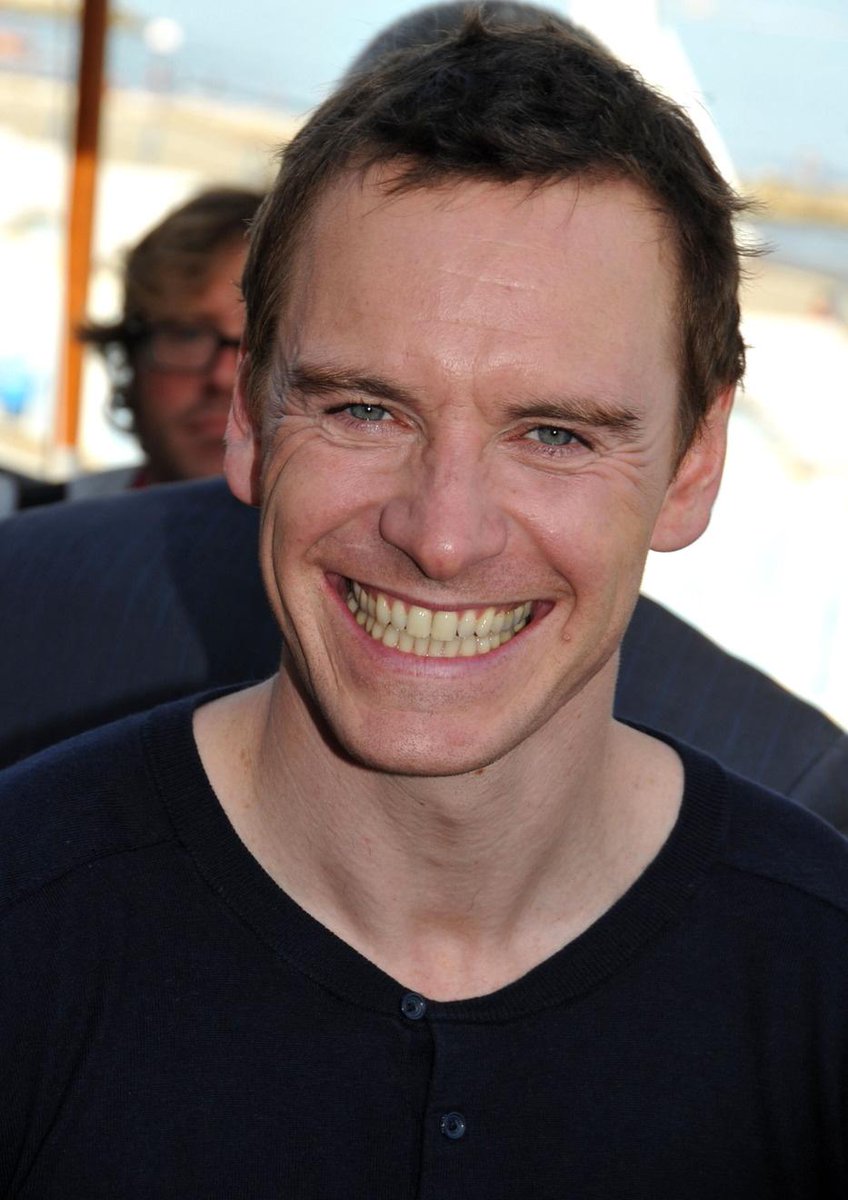 beatles_fass's tweet photo. Michael Fassbender's smile to brighten your day! #fassbender #gingergod #smilersneverdie #irishisbetter http://t.co/95iqPYAaGm