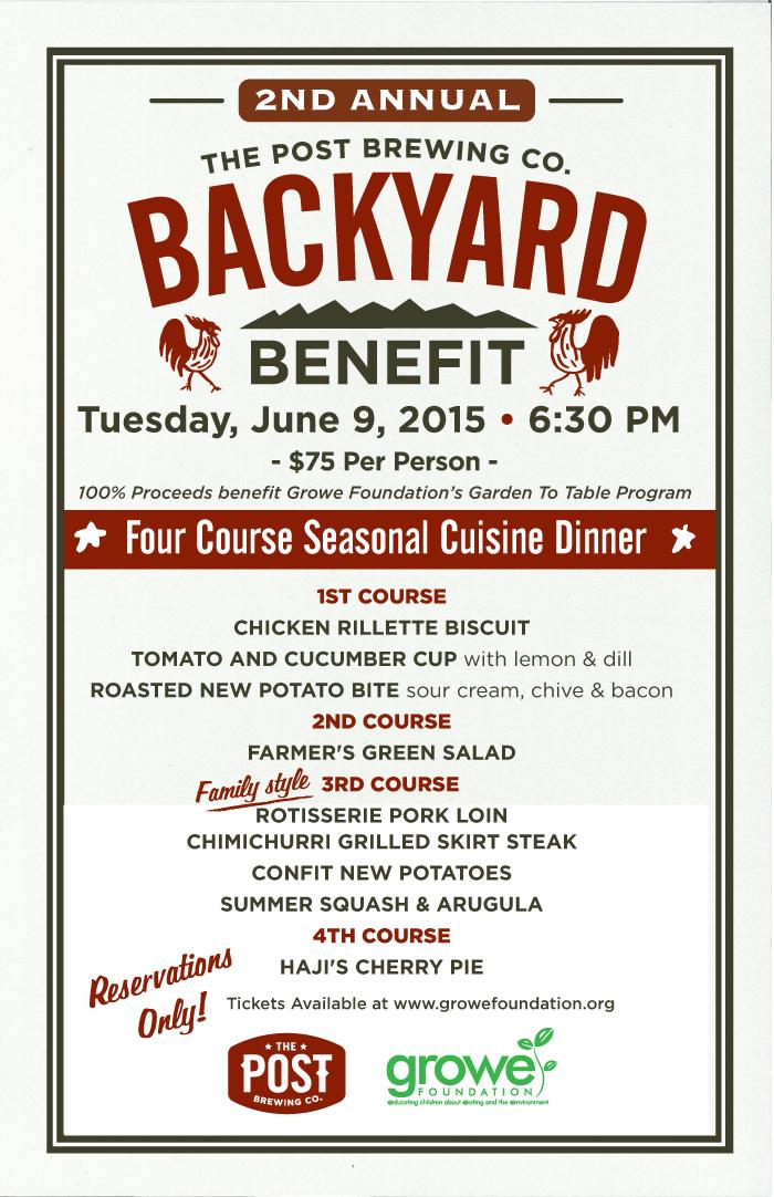 TODAY So excited. 4 tix left growefoundation.org <a href="/craftbeerdotcom/">CraftBeerdotcom</a> <a href="/bryanselders/">Bryan Selders</a> @GoodBirdSmitty <a href="/PostBrewingCo/">The Post Brewing Co.</a>