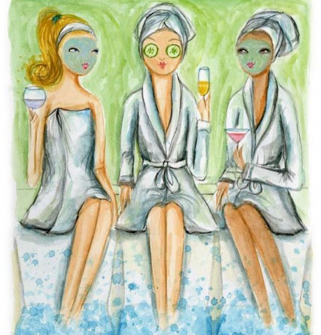 salonvole's tweet photo. Don't pamper yourself all the time. Only on days that end in "y." http://t.co/NX6jgD0LGf