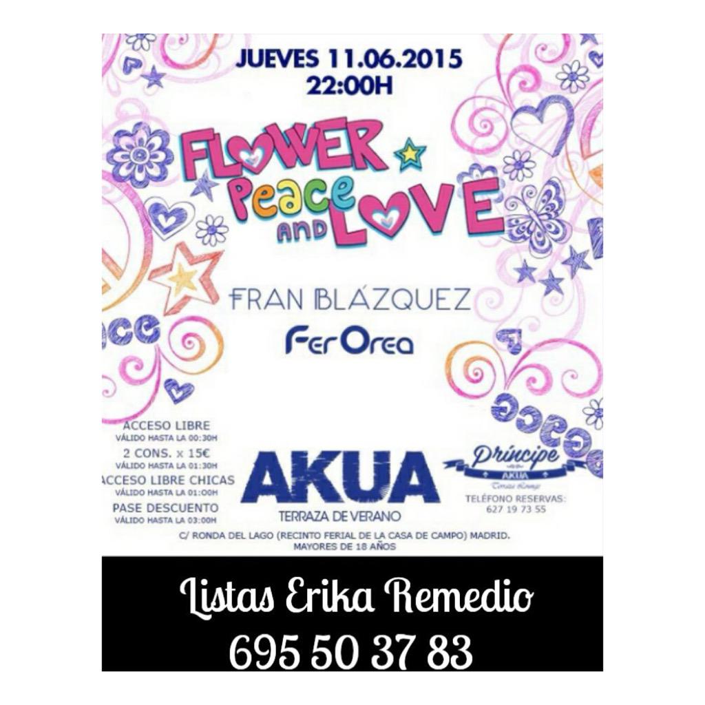 erika_rrpp's tweet photo. Este jueves en AKUA....🌸 Acceso libre chicos hasta las 00:30hrs y chicas hasta la 1:00hrs. +info📲 695 50 37 83 #AKUA http://t.co/JrDtUoyNxT
