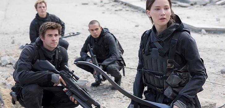 CinemasCineplex's tweet image. La #Révolte éclate dans la première bande-annonce de #HungerGame #MockingjayPart2 cinplx.co/1QIJIDj