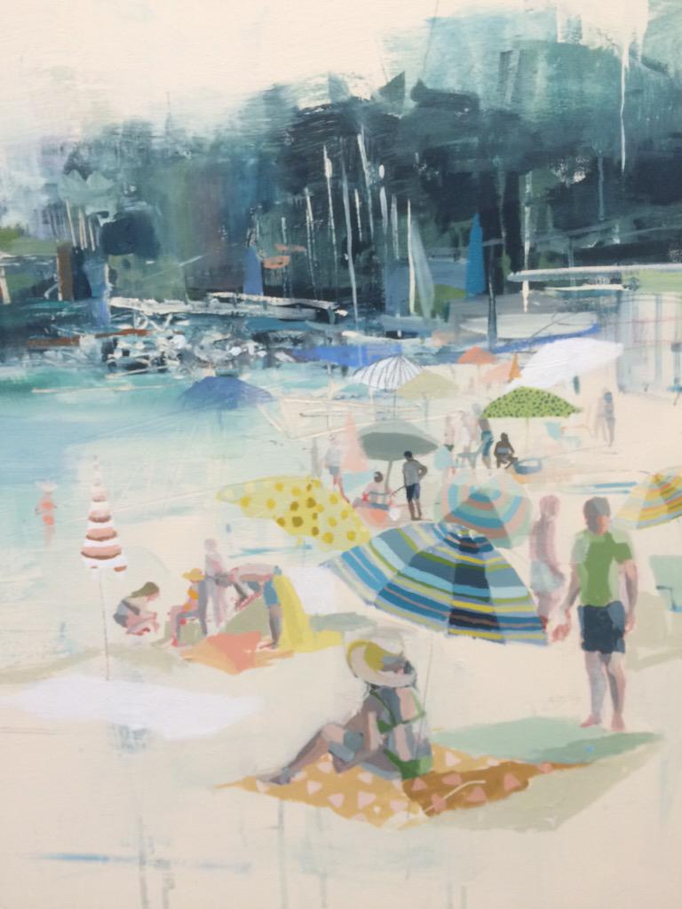 Team Teil is in action to keep you in the loop! Today's agenda : beach scenes on beach scenes