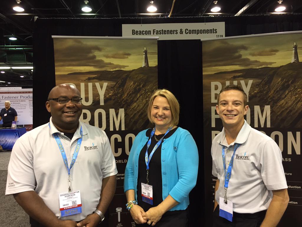 OfficialLinkMag's tweet image. Come by and see @BeaconFasteners booth at #FastenerTech15 @FastenerNews