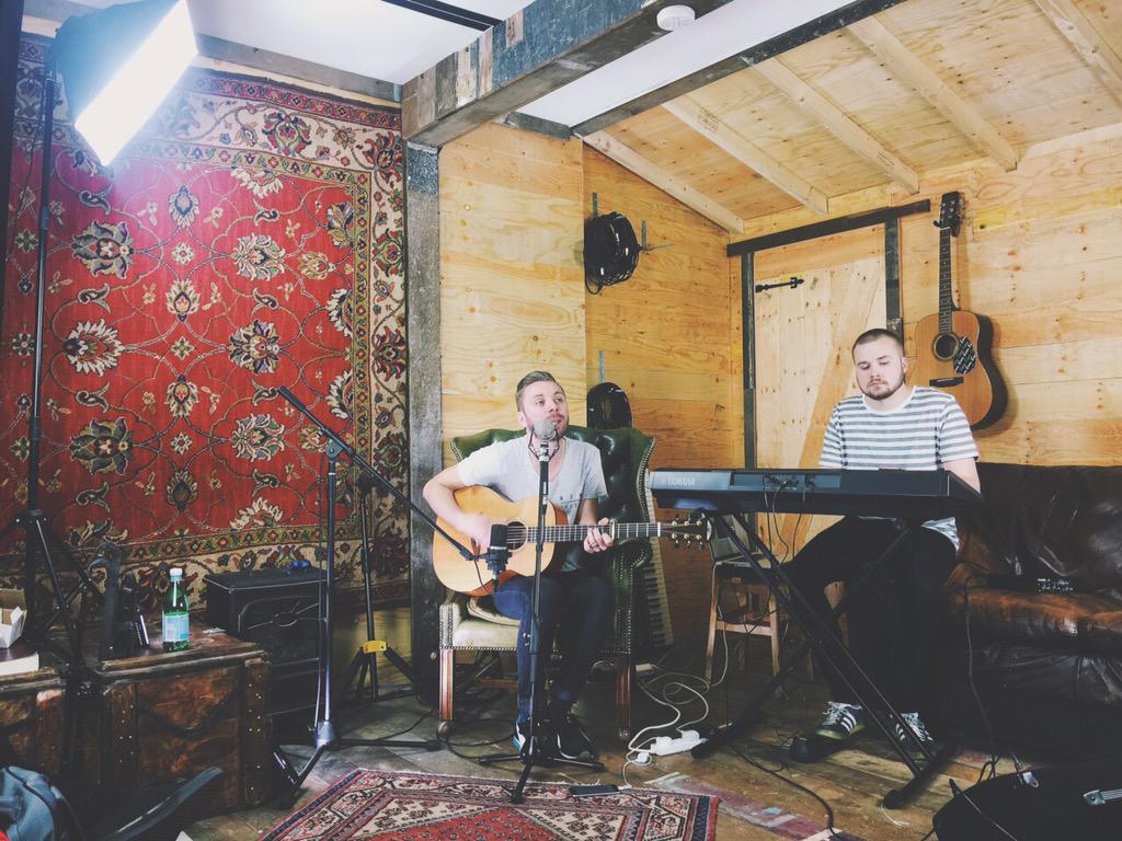 Really excited to be recording a new song called "Battles" with <a href="/stephen7m/">Stephen Mayes</a> today! #Worship #Songwriting #NewSong