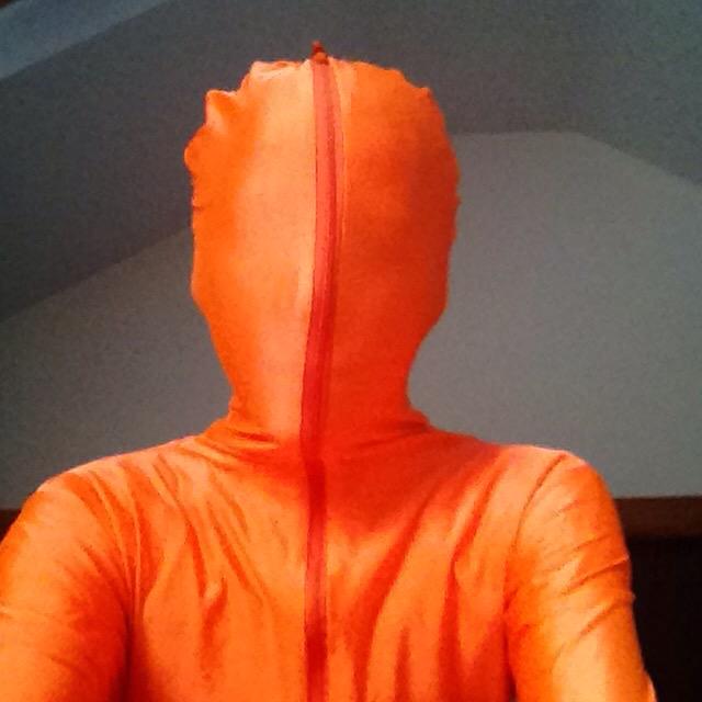 PixelatedLlama's tweet image. Cleaning out my room no found my morph suit #GamerGate #gamersunite #nerd #wtf @MrMentalNinja