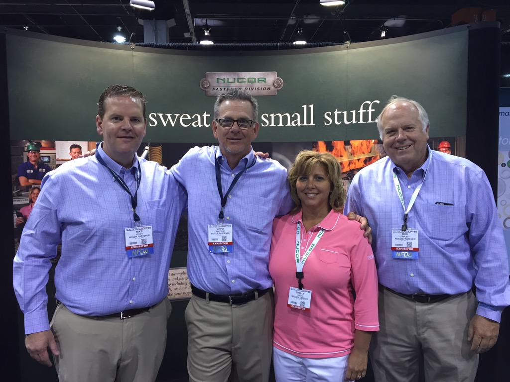 OfficialLinkMag's tweet image. @NucorCorp exhibiting at #FastenerTech15
