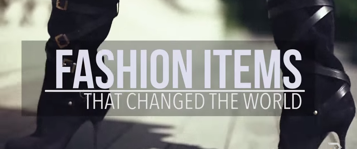 Quiqs_com's tweet photo. Fashion items that changed the world #Style #Fashion 
https://t.co/kklGjrU92J http://t.co/hHVpWrlnzr