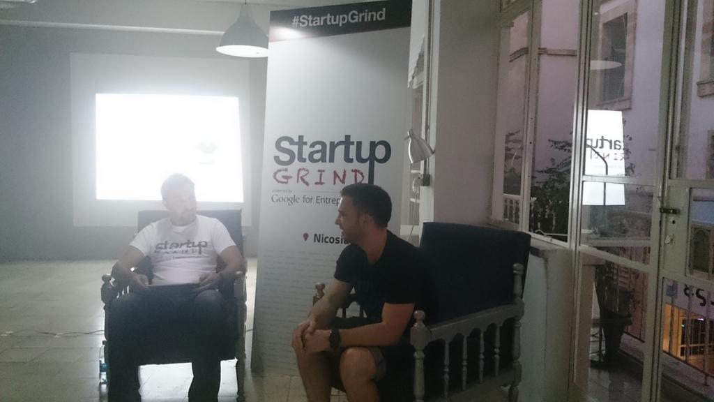 disruptcyprus's tweet image. @plazou @andrewmichaelsa rocking @StartupGrind in #Cyprus. Uncut, #insightful #lifechanginglearning #Startups