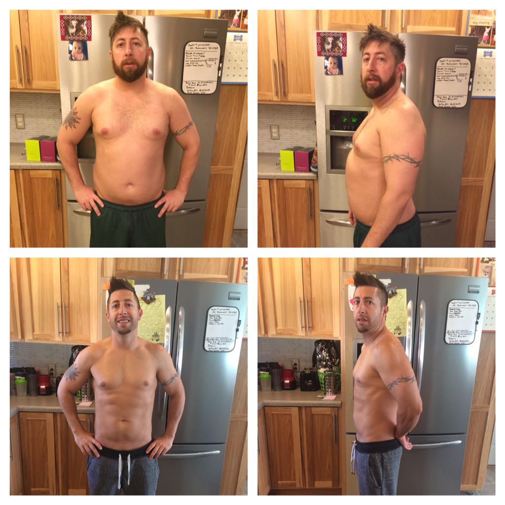 pnincompoop's tweet image. Week 1 of #Crossfit 210 lbs, week 16 165 lbs.. #Crossfit608 #Isagenix #HardWorkPaysOff