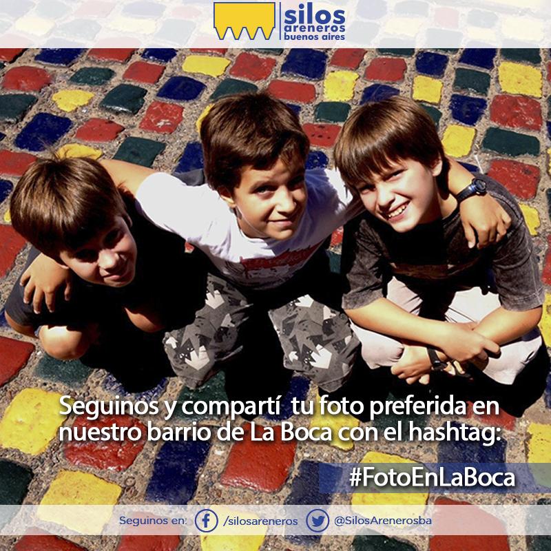 Sumate a la campaña de <a href="/SilosArenerosba/">Silos Areneros Bs As</a>, seguinos y subí tu foto en el barrio de La Boca
#LaBoca #fotografia