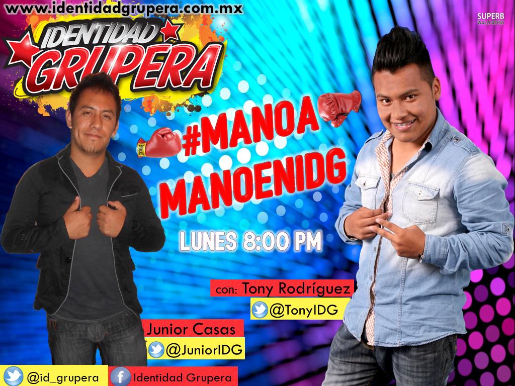 idgruperaofi's tweet photo. #IDGINFORMA: #MANOAMANO LUNES 8:00 pm con @TonyIDG @JuniorIDG http://t.co/AYIHTamWZH