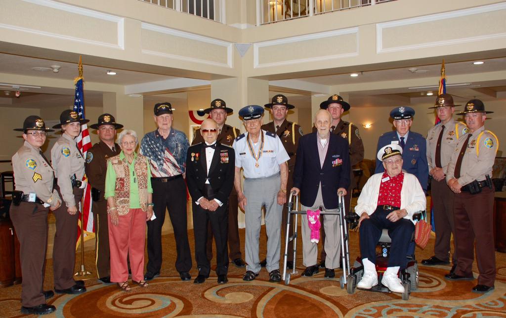 MCSOCommunity's tweet photo. The Hall of Honor at Brooksdale Senior Living Community. http://t.co/GGxf5SvzJH