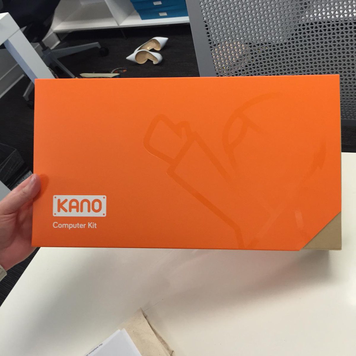 elenadonio's tweet image. Our #KanoComputer arrived! My kids will be so excited to build it! #STEM cc// @teamkano