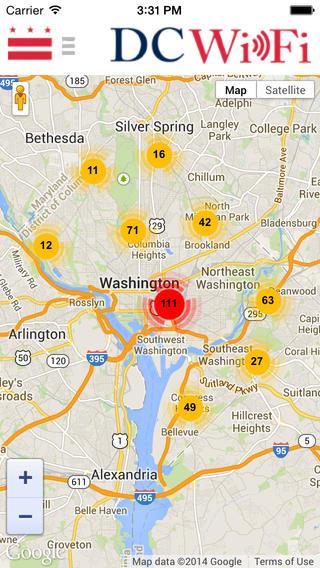 DCNETgov's tweet image. DC WiFi Hotspot Finder is available for free at Google &amp;amp; Apple online stores.Free WiFi  Hotspots throughout the city!