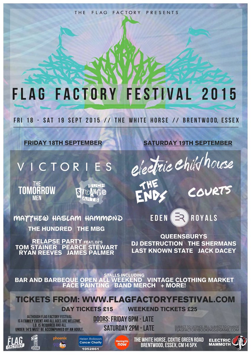 phoenixfm's tweet photo. The @FlagFactoryFest is back - tickets on sale later this evening!  We'll be there again this year! http://t.co/Ch9GhdNINr