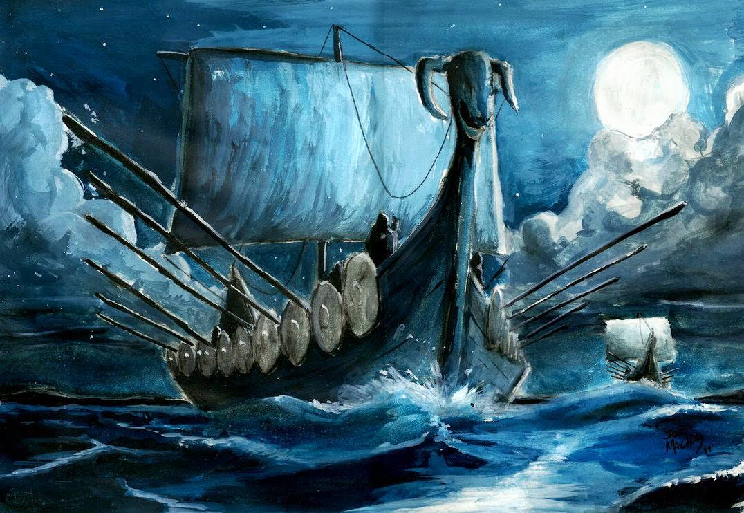 RandomDanish's tweet photo. Drakkar at night
by~joaomachay
#Vikings #VikingPride #vikingship http://t.co/veKkZOMekj