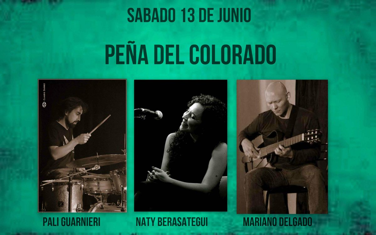 naty_bera's tweet photo. Este sábado en la Peña del @delcolorado !!! Se canta!!! http://t.co/RNeZEsS3gO