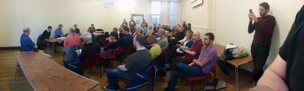 gmmayor's tweet photo. Great turnout for the Manchester Green's Devo Manc meeting. Let's see what said/decided... @TheGreenParty http://t.co/P3F3W4eiUQ
