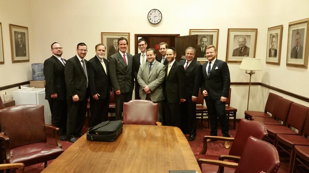 LLIupdates's tweet image. #UnityMission #ForTheKids mtg with @NYSenate Majority Leader John Flanagan @OUAdvocacy @UJAfedNY #AgudathIsrael