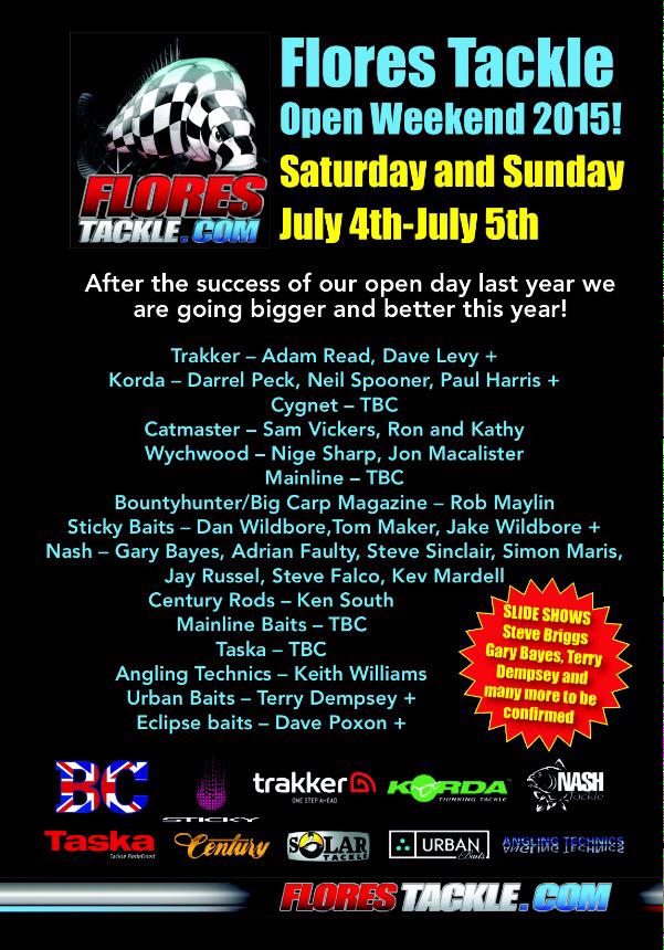 FloresTackle's tweet photo. Its that time again,gonna be an epic weekend with much more to announce!! http://t.co/DW7flPx0bc