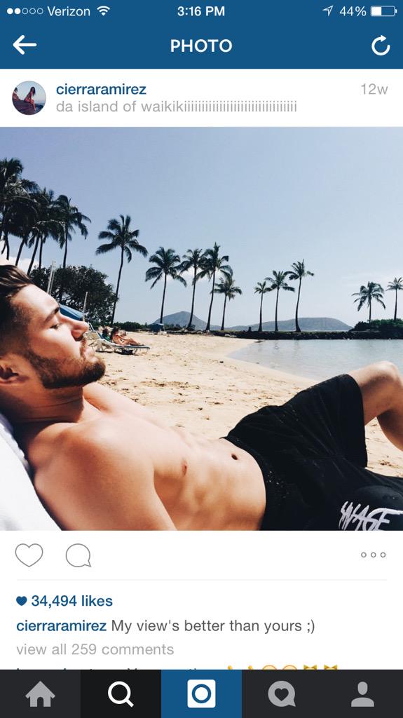 basicallybasic8's tweet image. cierra ramirez and her boyfriend are actual goals😍😍