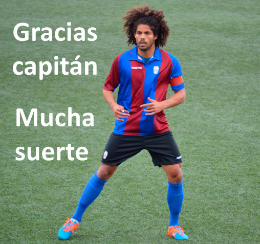 CD_Eldense's tweet photo. Aridane (@Arimac5) se marcha del C. D. Eldense tras dos temporadas y media. Gracias por todo, capitán. http://t.co/I8CguBIoHy