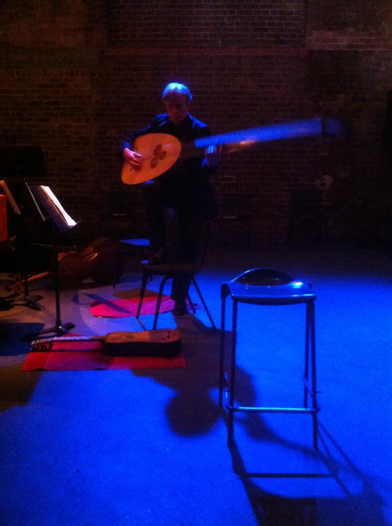 Ducking the lead theorbo tonight #SMSF15