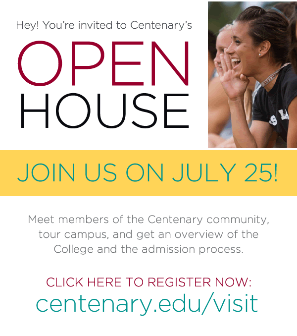 ChooseCentenary's tweet photo. It's here! Join us for Summer Open House 2015. RSVP @ http://t.co/KSLQcsMB6A http://t.co/o2LabBHiC8