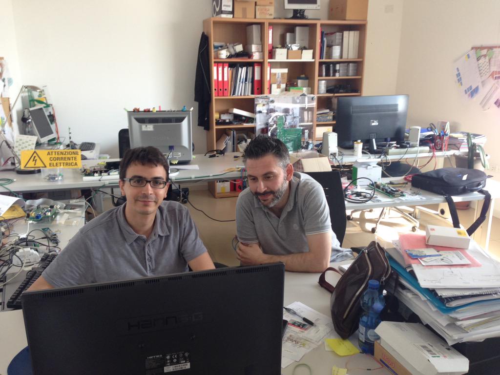 bluewind_srl's tweet image. People around @Infineon #Aurix 32bit DevKit for new #motioncontrol #sensorless concept thanks @Infineon4Engi !