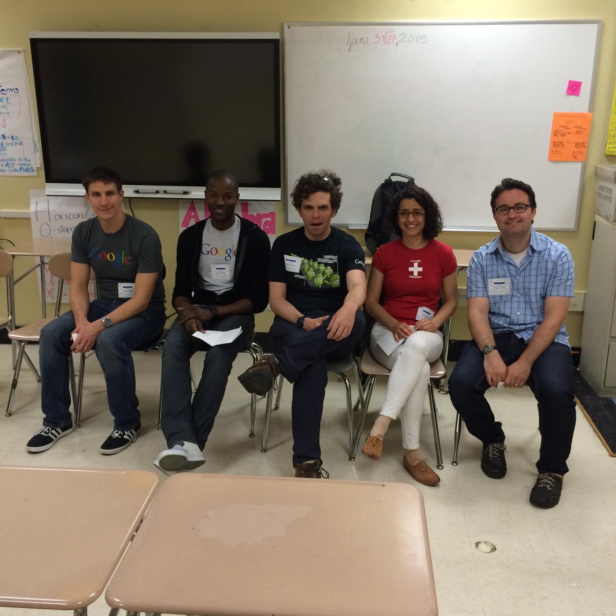 weareci's tweet photo. C/I students from Urban Assembly Media Studies got a visit from @google engineers to discussed the importance of STEM http://t.co/yjmDBDopB2