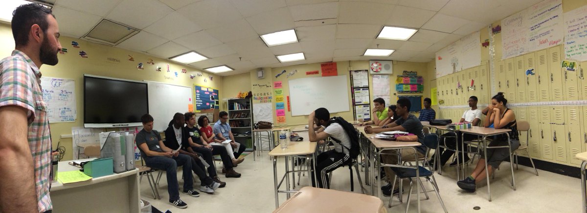 weareci's tweet photo. C/I students from Urban Assembly Media Studies got a visit from @google engineers to discussed the importance of STEM http://t.co/yjmDBDopB2