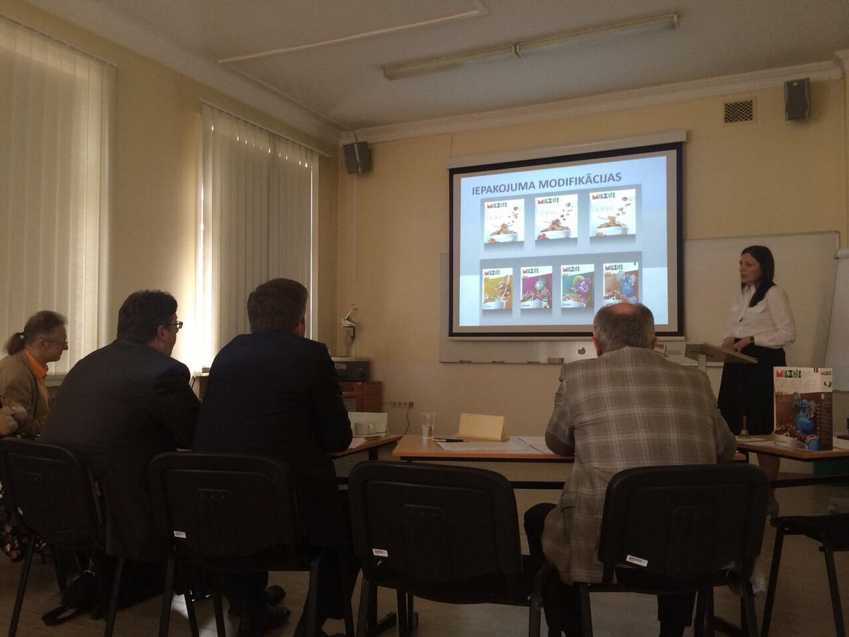MilzuLv's tweet photo. Paldies @RTU MBA programmas studentēm, kas izvēlējās @MilzuLv kā interesantu un vērtīgu zīmolu, lai pētītu sīkāk. http://t.co/39wNu6bCtW