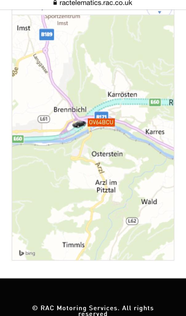 RecordRoadTrip's tweet photo. #DidYouKnow? We've been using @RAC_Business #Telematics to track @Andrew_Frankel's &amp; @RebeccaRacer's performance http://t.co/lLvCWoEQ78