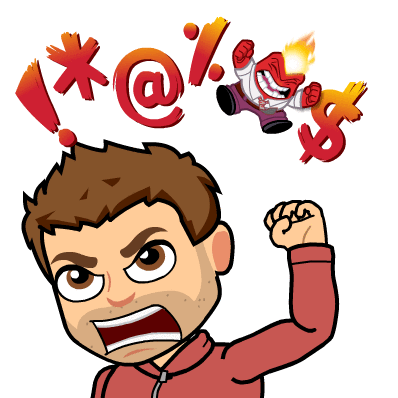bitstrips's tweet photo. When my friends post spoilers online #InsideOutBitmoji http://t.co/U3ypkd6A6R