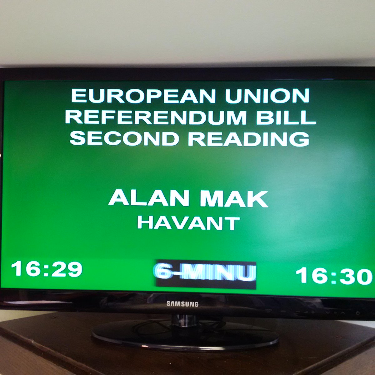 Watch! Video of my <a href="/HouseofCommons/">UK House of Commons</a> #MaidenSpeech as #Havant's new MP (16:29:58) parliamentlive.tv/Event/Index/03…